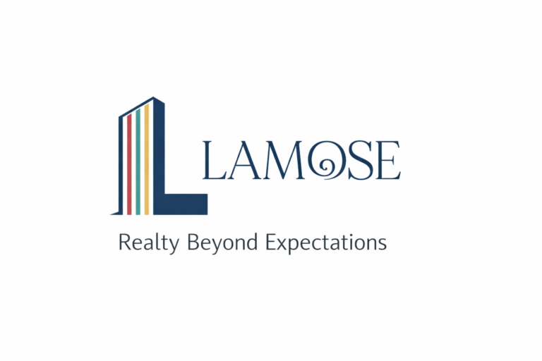 Lamose Group logo with tagline Realty Beyond Expectations in 4K wide format