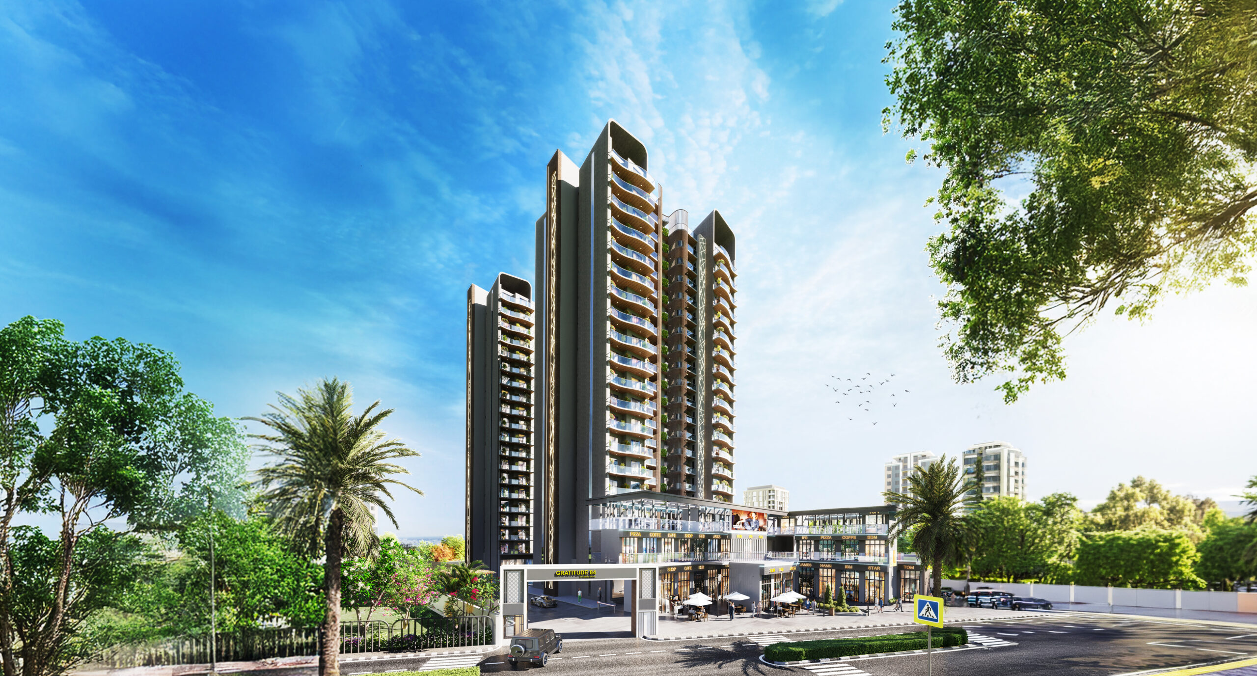 3 BHK flat on Dwarka Expressway Gurgaon in a modern high rise residential project